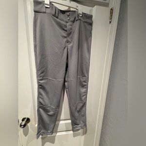 Men's Gray Baseball Pants